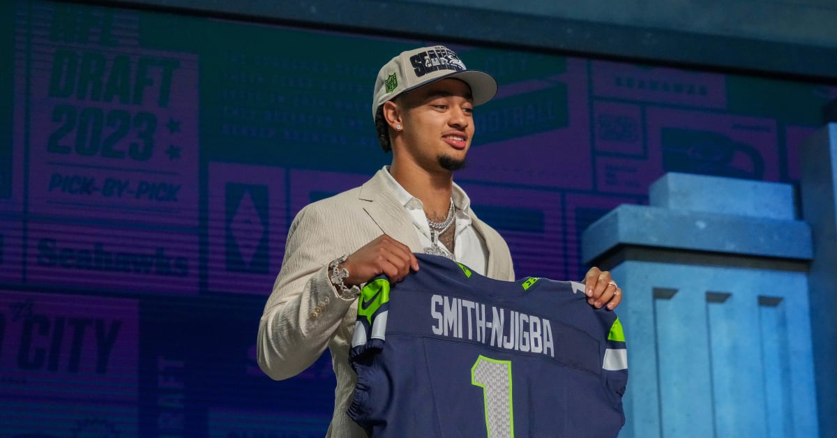 Seahawks select CB Devon Witherspoon, WR Jaxon Smith-Njigba in 1st round of NFL  draft 