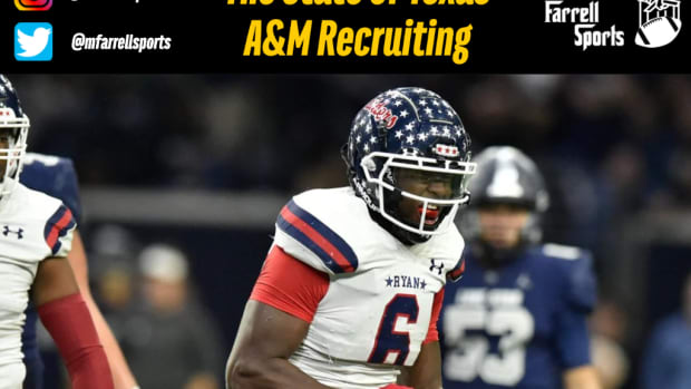State of Texas A&M Recruiting Anthony Hill