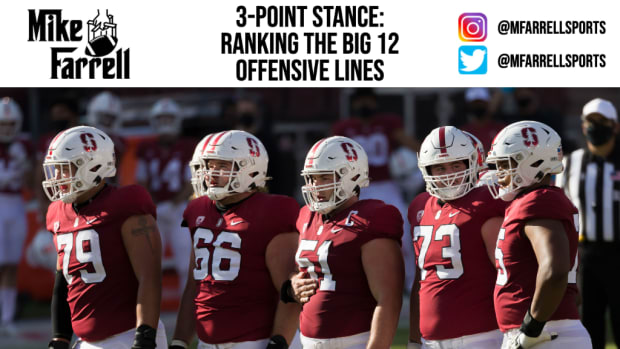 3-Point Stance - Stanford Offensive Line