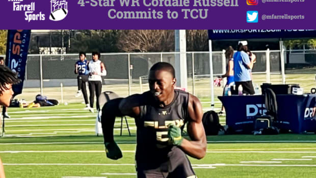 4 Star WR Cordale Russell commits to TCU