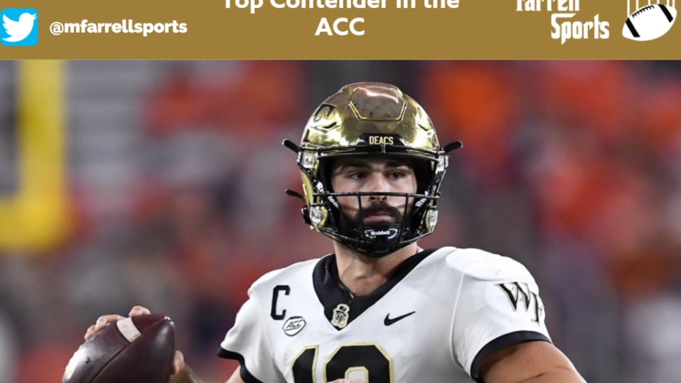 Wake Forest is Still a Contender in the ACC Race