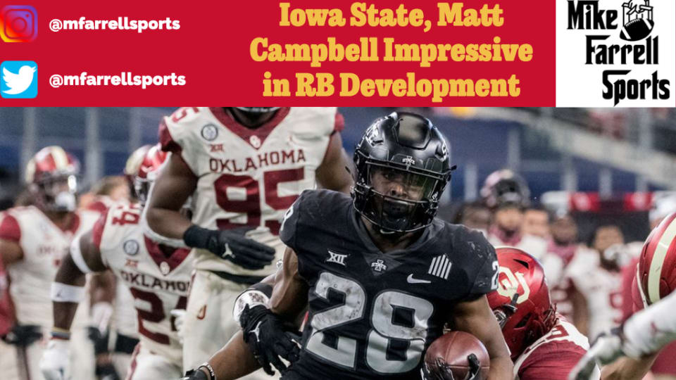 Iowa State, Matt Campbell Impressive in RB Development