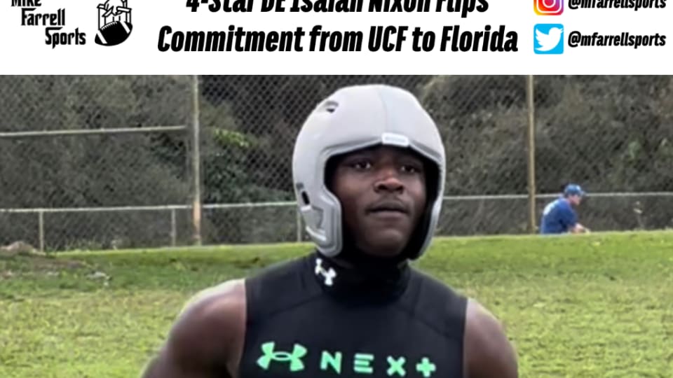 4-Star DE Isaiah Nixon Flips Commitment from UCF to Florida