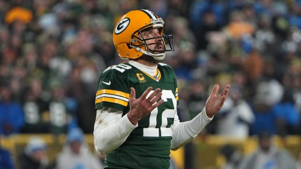 January 8, 2023: Green Bay Packers quarterback Aaron Rodgers (12