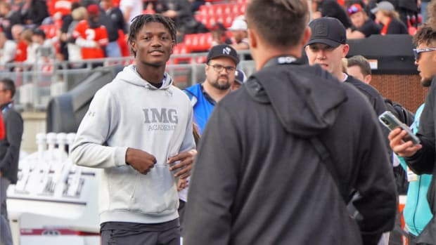 IMG Wide Receiver And 2023 OSU Commit Carnell Tate
