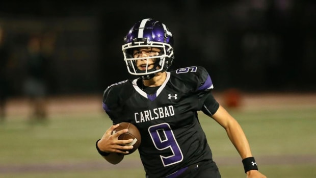 2024 five-star quarterback Julian Sayin of Carlsbad, CA