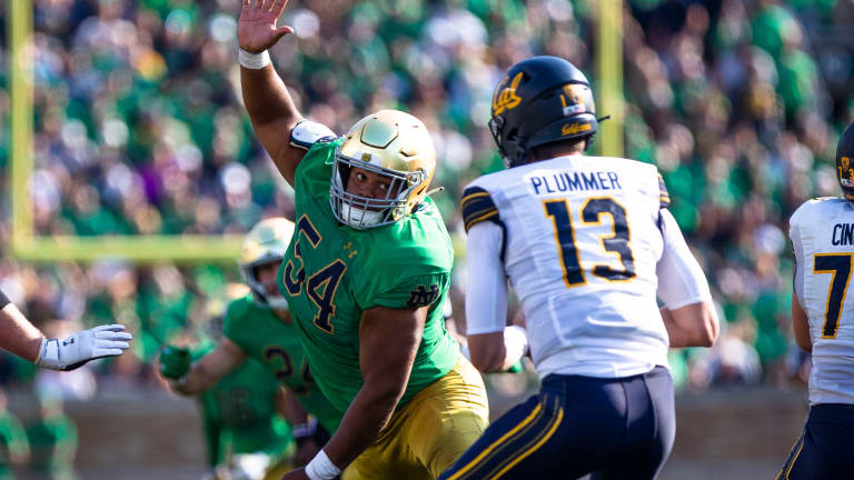 Notre Dame DL tops list of Top 10 Available Transfer Portal Players