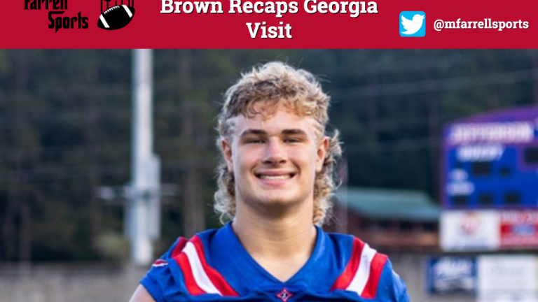 2024 5-star LB Sammy Brown Recaps Georgia Visit - Mike Farrell Sports