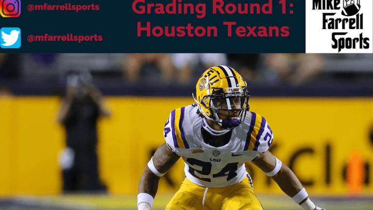 Texans draft LSU CB Derek Stingley No. 3 overall in Round 1 of 2022 NFL  draft