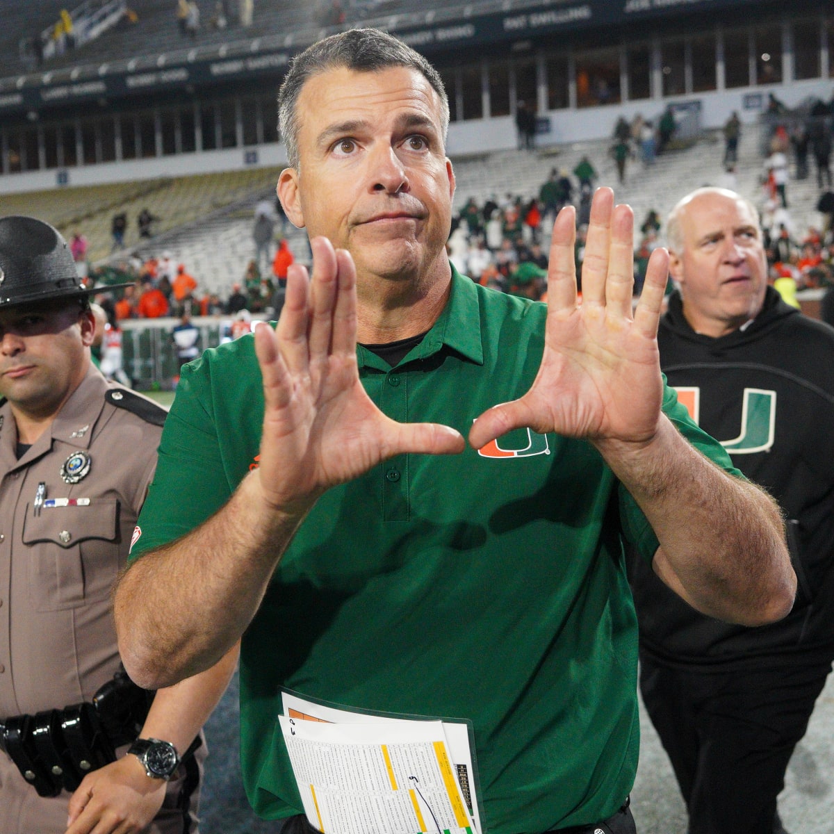 Miami football 1 one of 5 programs top 10 recruiting and transfer classes