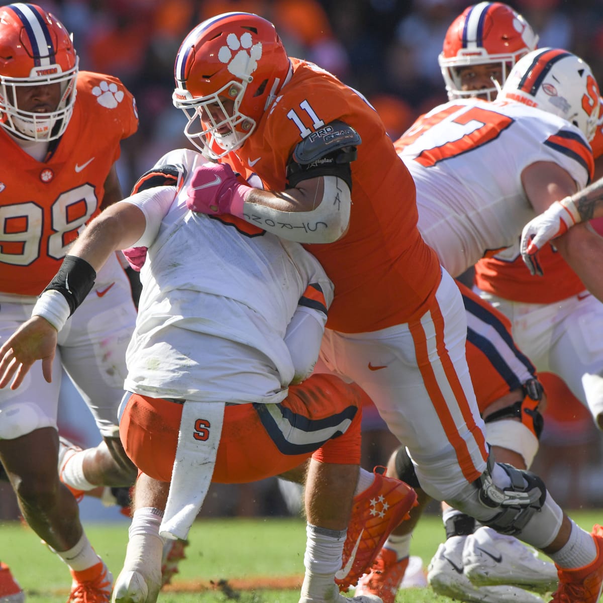 Clemson football: Two Tigers appear in the first round of this mock