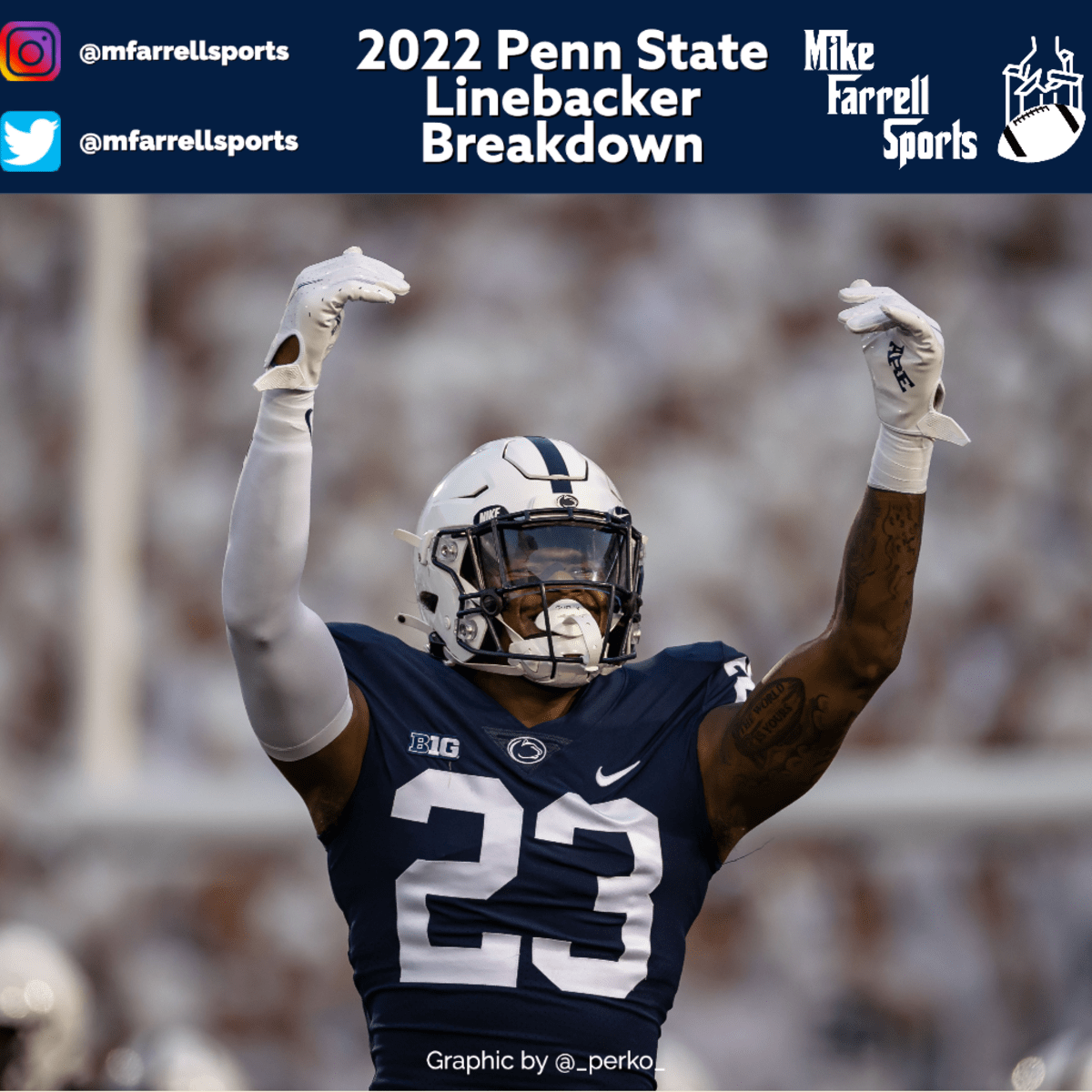 Carolina Panthers select Penn State linebacker Brandon Smith in