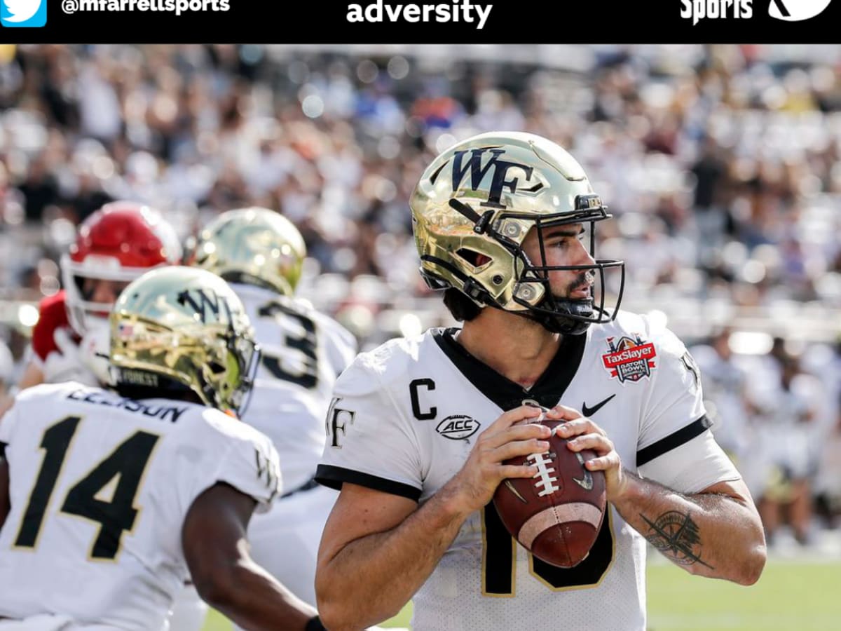 Former Wake Forest Quarterback John Wolford is Starting Under