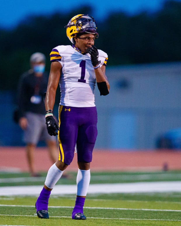 La Grange's Bravion Rogers, a blue-chip prospect as a defensive back with offers from collegiate powerhouses across the country, also excels on offense and special teams for the Leopards.