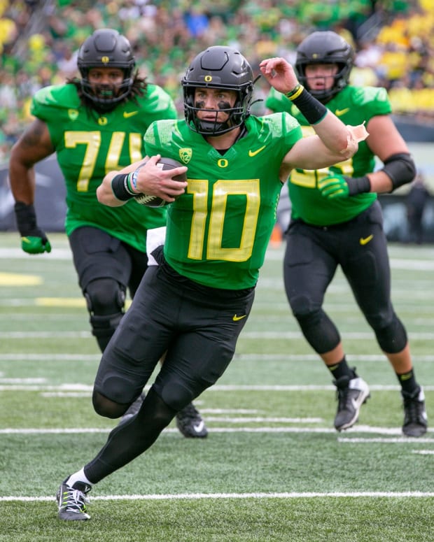 Oregon's uniforms have gotten out of hand this year, and that's