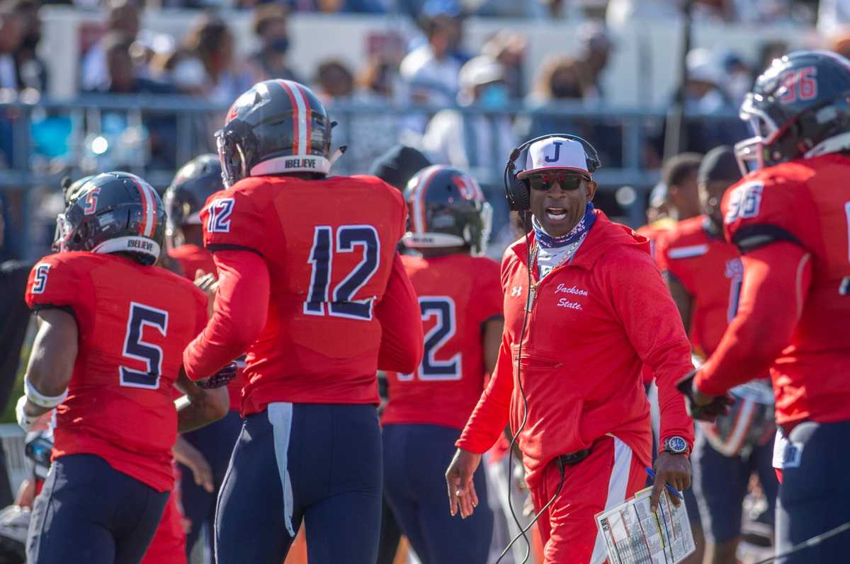 How did Colorado lure Deion Sanders from Jackson State?