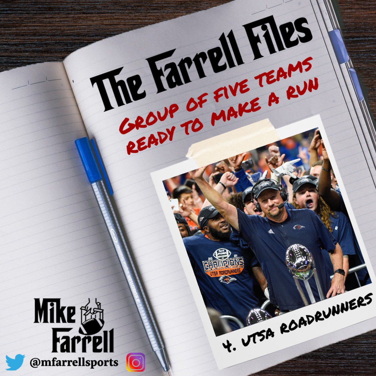Farrell Files - Group of Five Teams