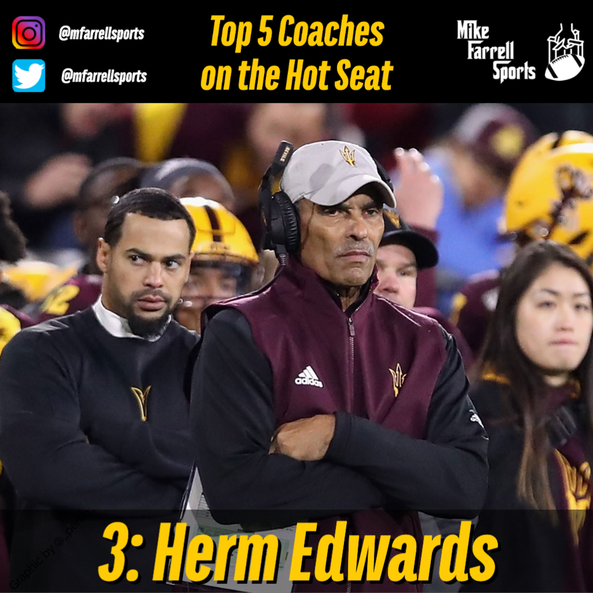 Coaches on the Hot Seat Herm Edwards