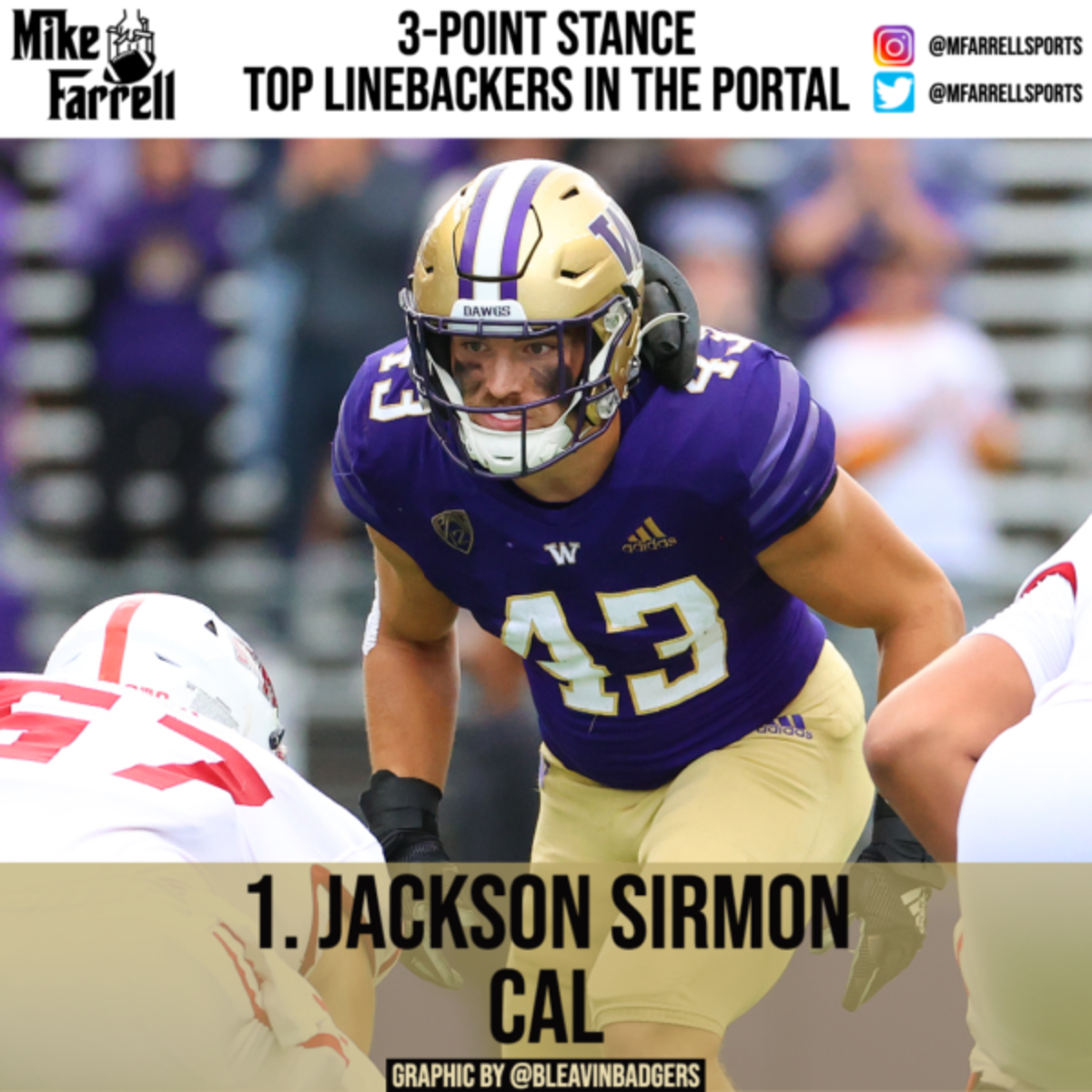 3-Point Stance Insta - Jackson Sirmon
