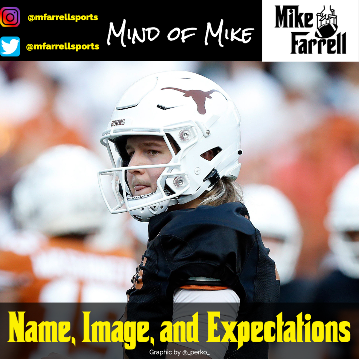 Mind of Mike - Name Image Likeness Quinn Ewers Texas