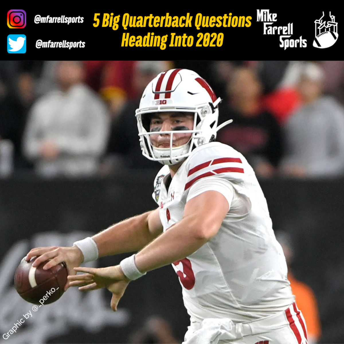 5 Big Quarterback Questions Graham Mertz