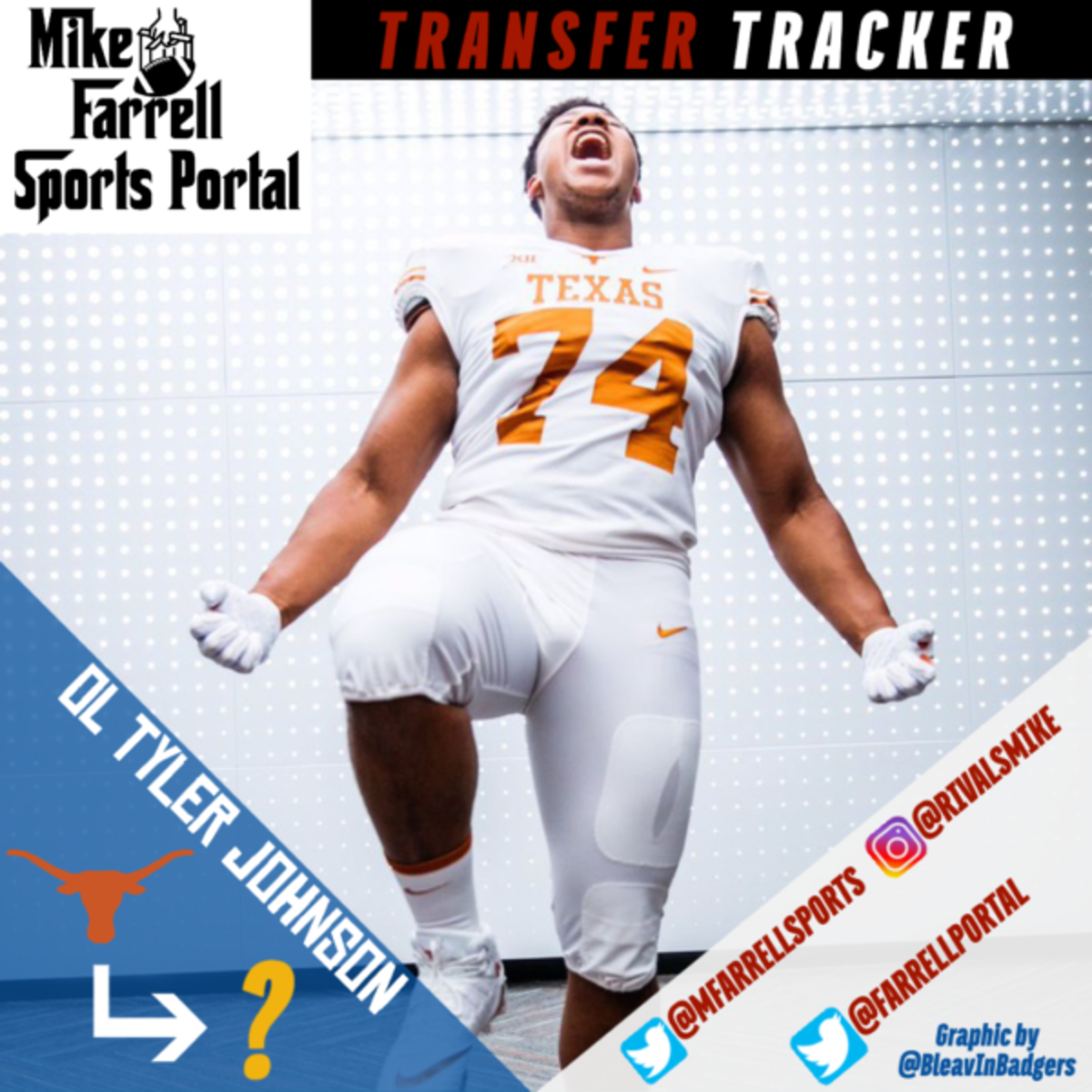 Transfer Tracker Insta - Tyler Johnson