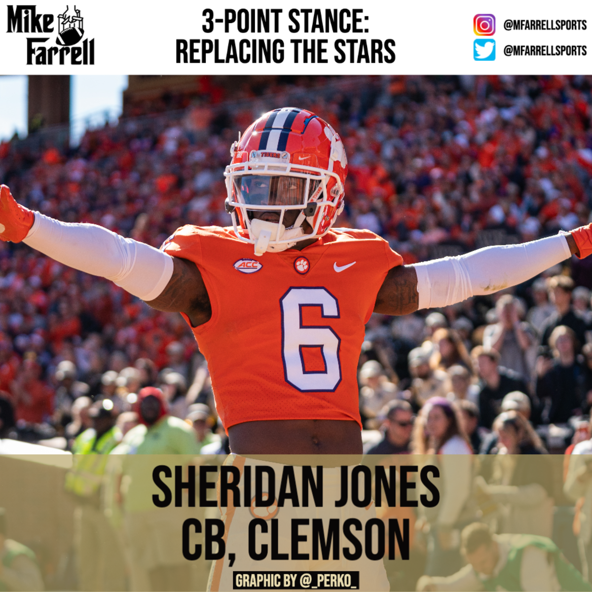 3-Point Stance Sheridan Jones