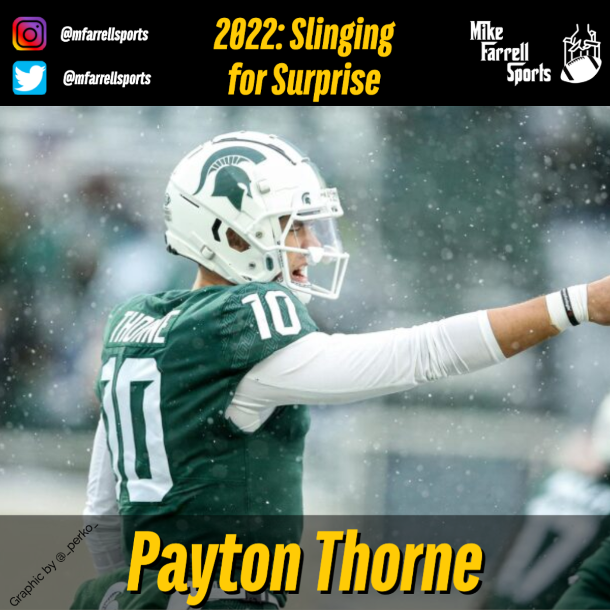 2022 Slinging For Surprise Quarterback Payton Thorne
