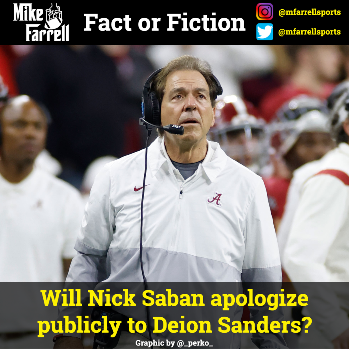 Fact or Fiction - Nick Saban