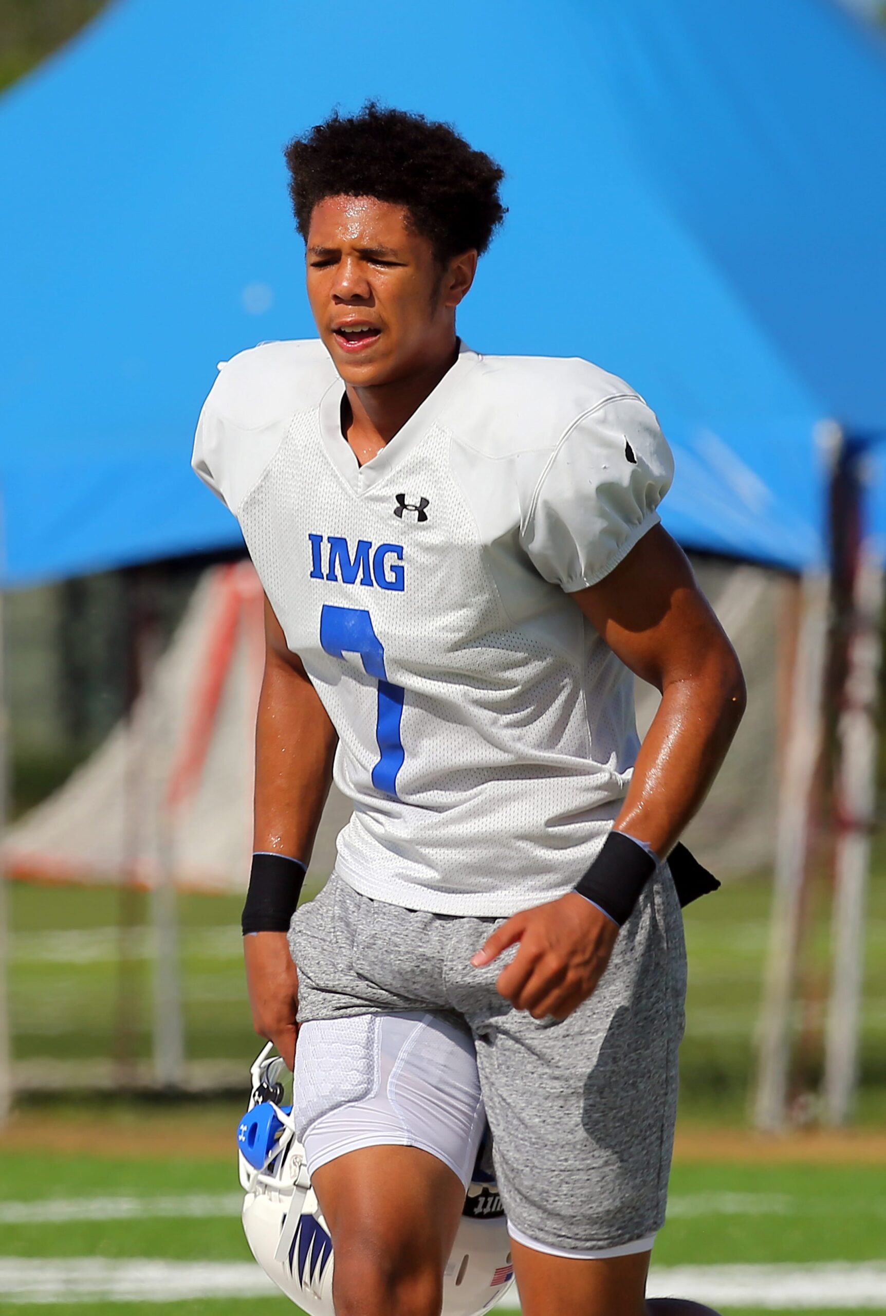 Four-star 2025 Cornerback Alex Graham from Bradenton, FL (IMG Academy)