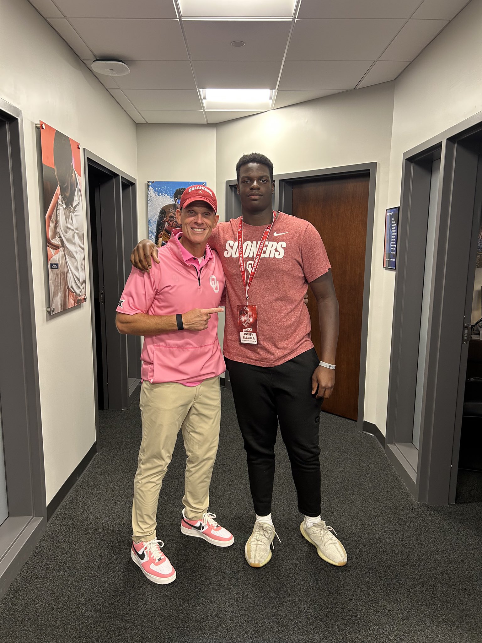 Four-star 2025 Offensive Tackle Andrew Babalola from Overland Park, KS (Blue Valley Northwest)
