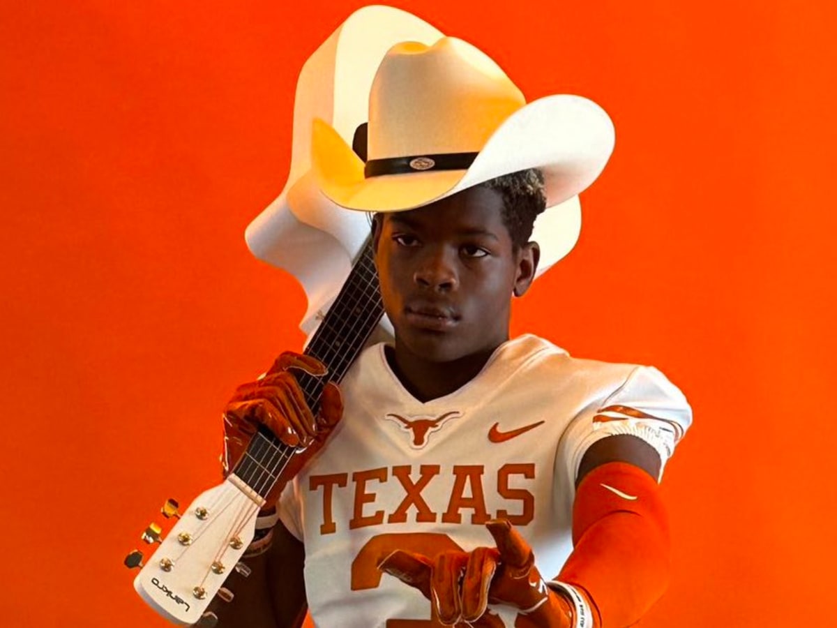 2025 four-star wide receiver Andrew Marsh from Fulshear, TX (Katy Jordan)