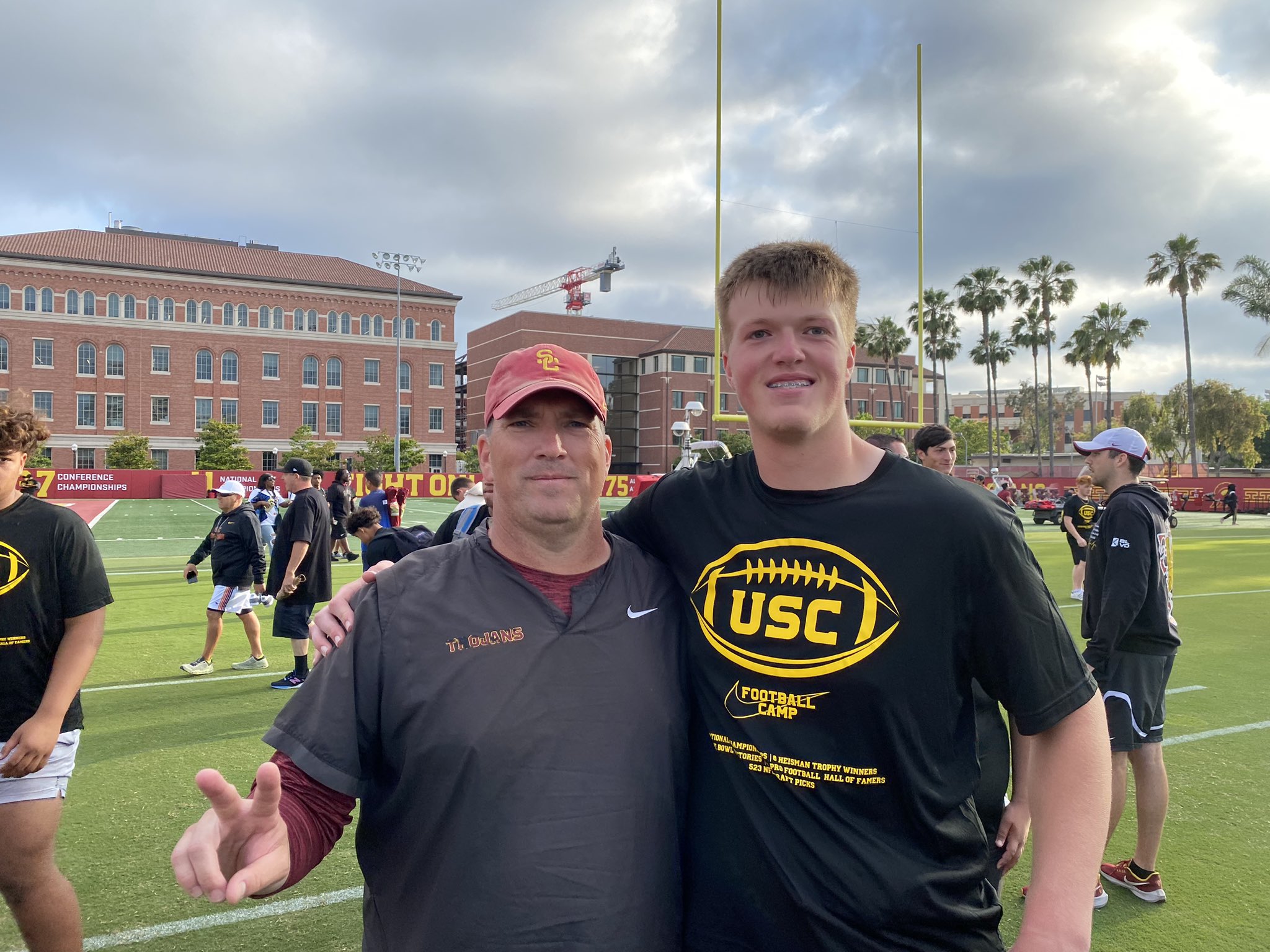 Three-star 2025 Offensive Tackle Austin Pay from American Fork, UT (Lone Peak)
