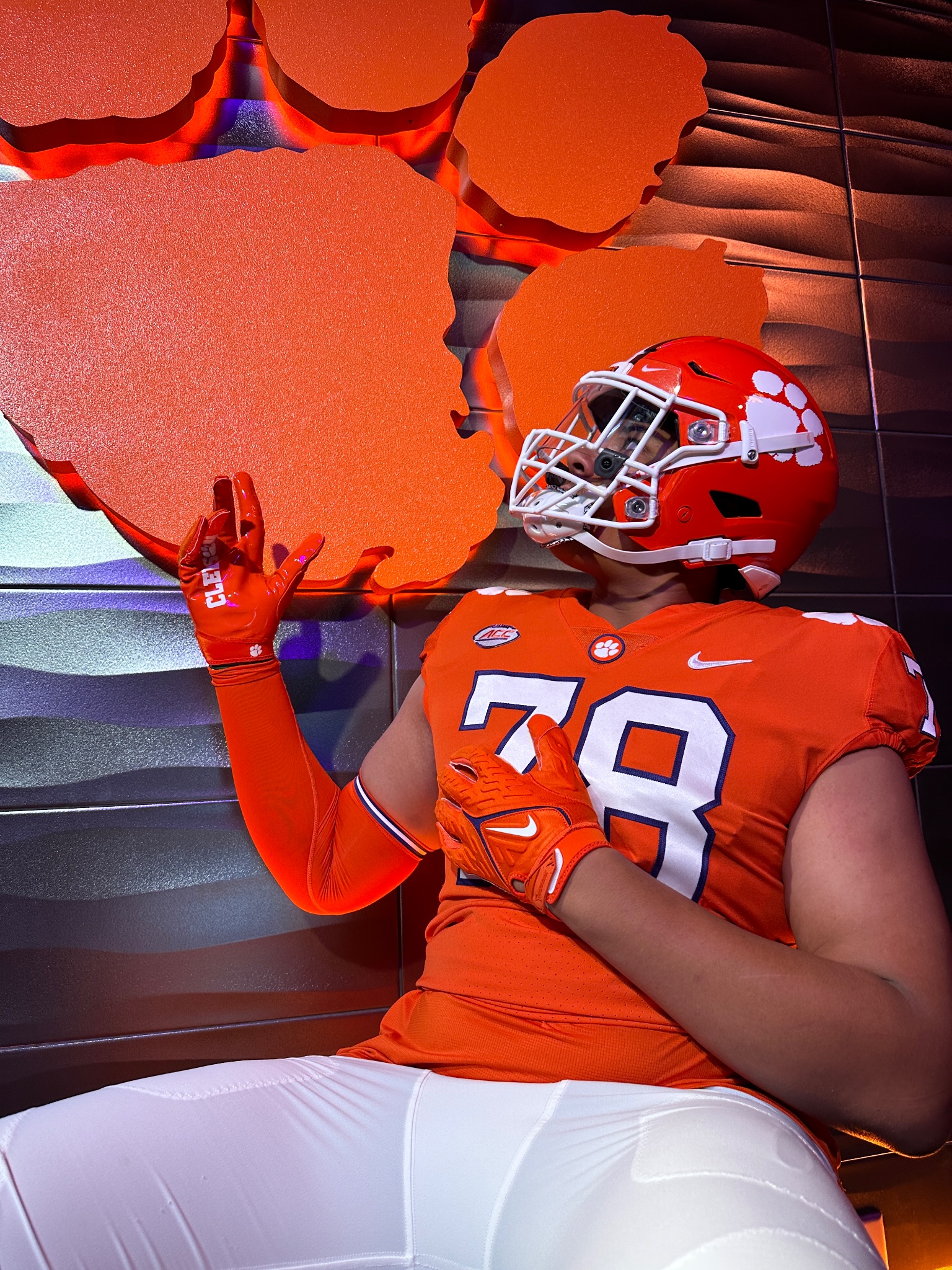 Four-star 2025 Offensive Tackle Brayden Jacobs from Alpharetta, GA (Buford) - Committed to Clemson