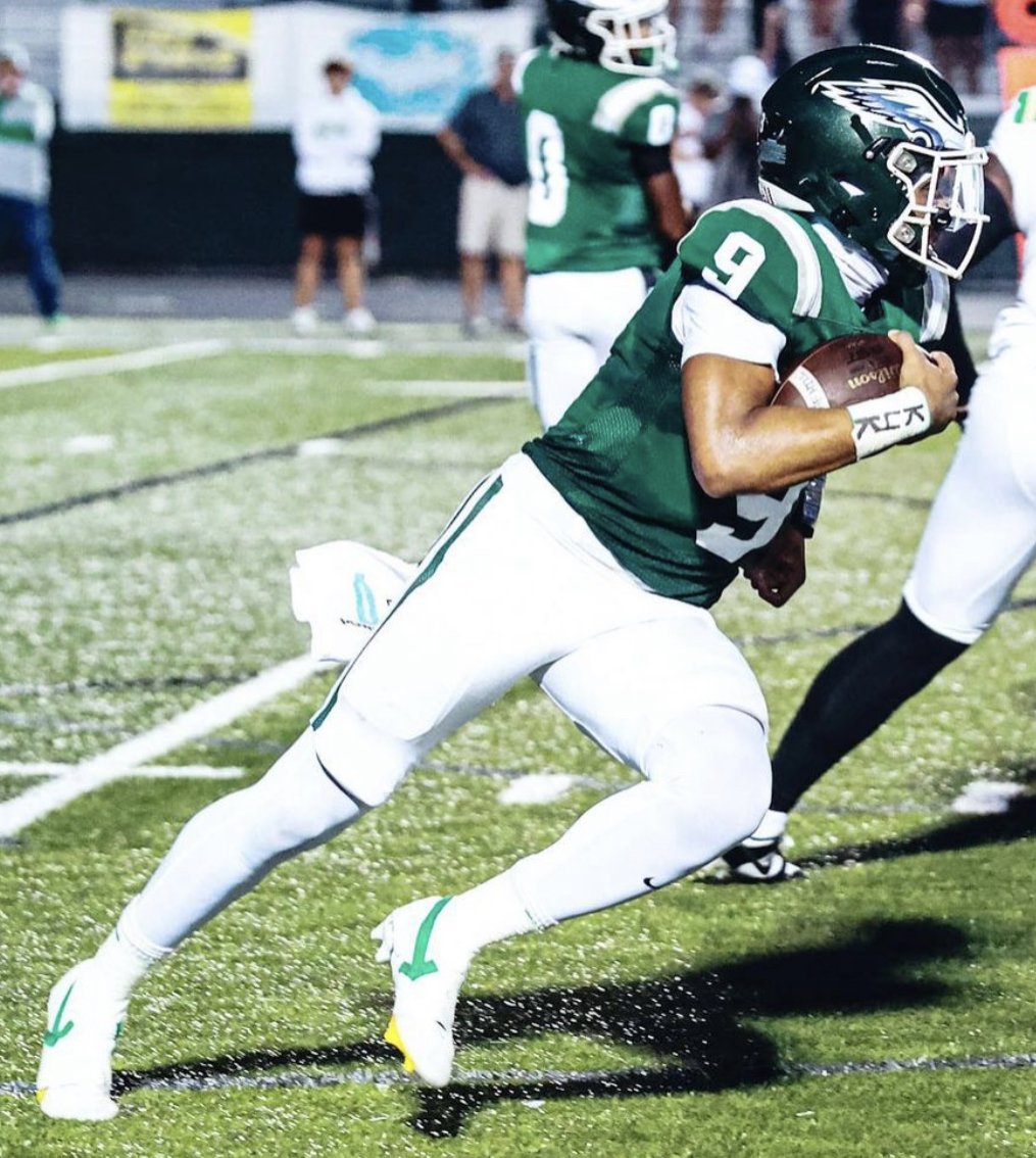 2025 Mike Farrell Sports Staff 3-Star QB Christian Langford from Buford, GA (Collins Hill) running the ball
