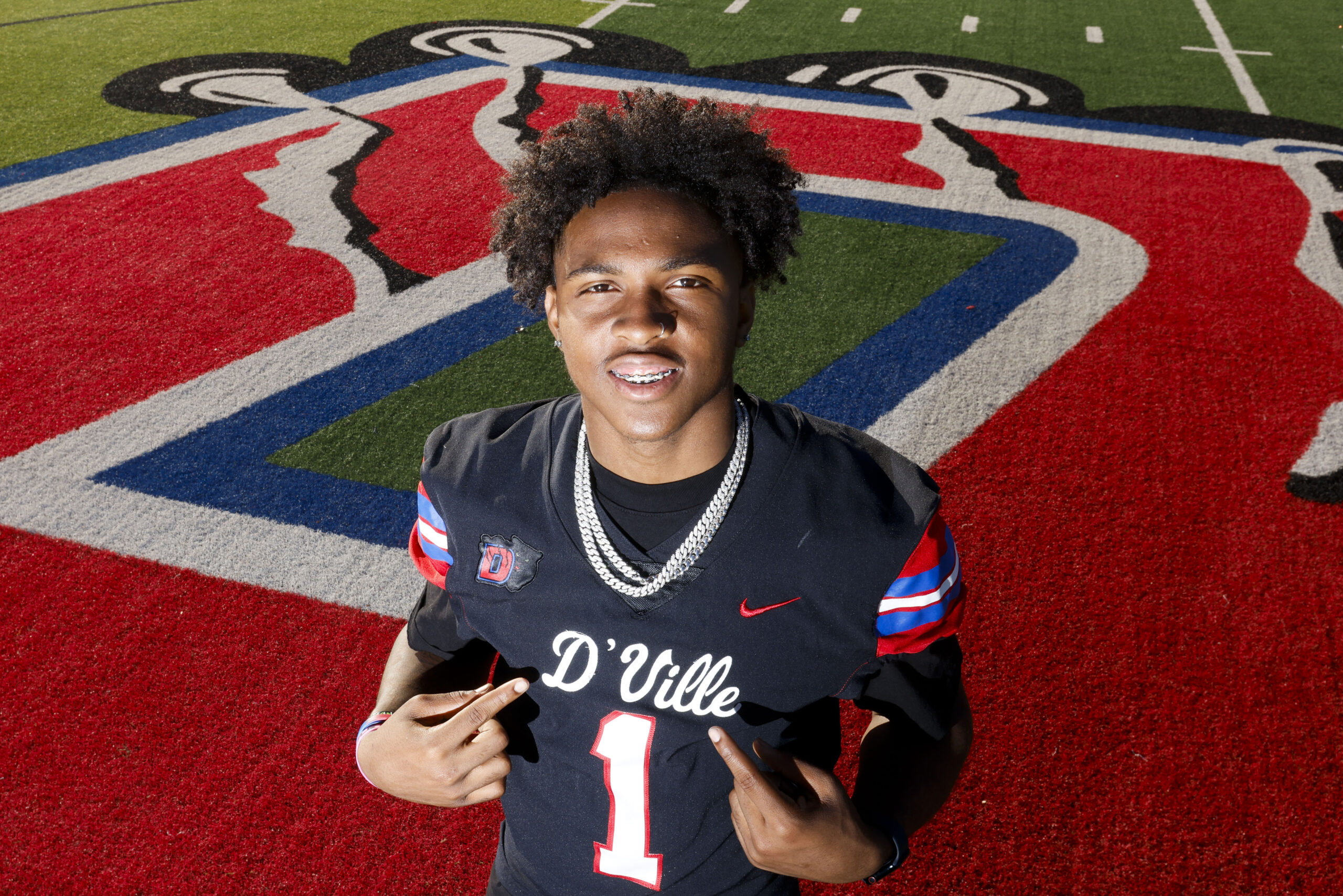 2025 five-star wide receiver Dakorien Moore from Duncanville, TX (Duncanville) — Committed to LSU