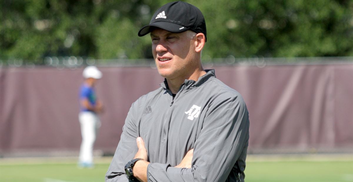 Texas A&M defensive coordinator/linebackers coach DJ Durkin
