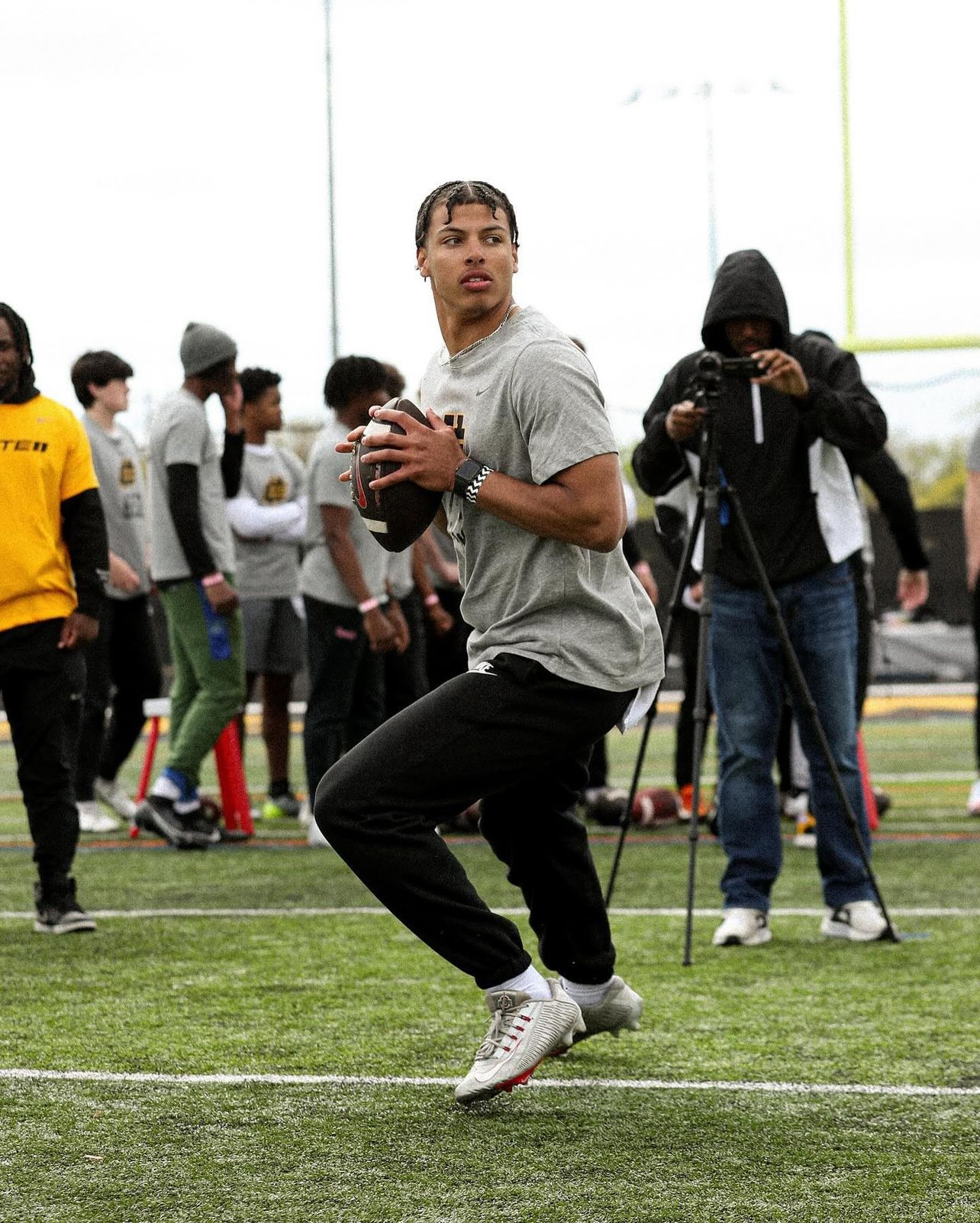 2025  5-Star QB Tavien St. Clair from Bellefontaine, OH- COmmitted to Ohio State