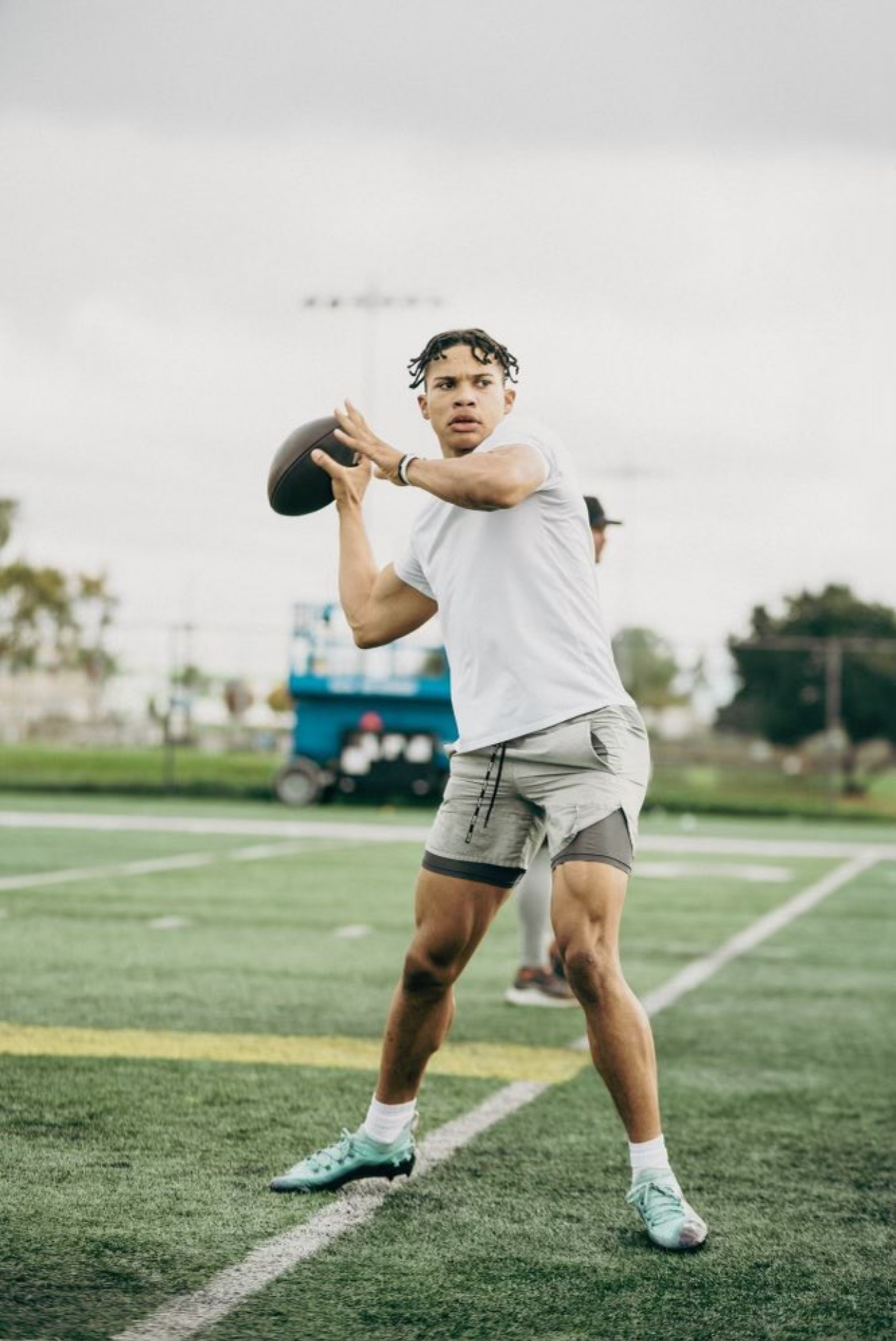 2025  4-Star QB Husan Longstreet from Corona, CA COmmitted to Texas A and M