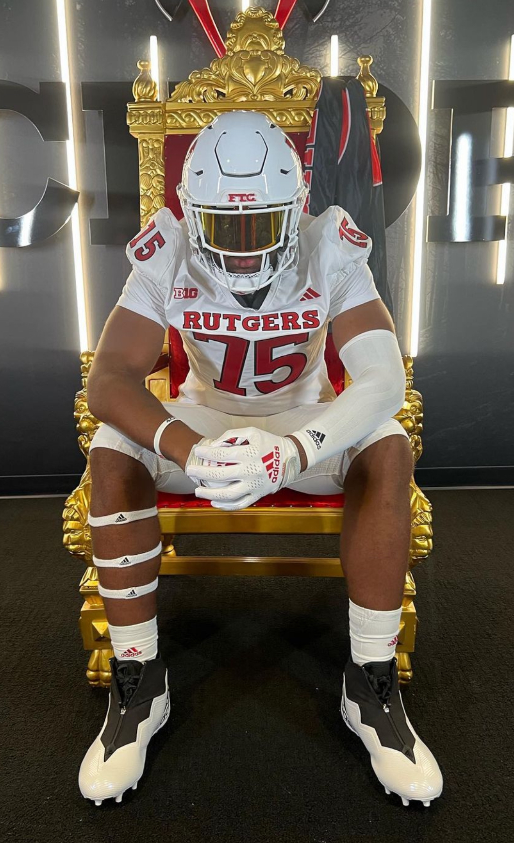 Three-star 2025 Offensive Tackle Jayden Elijah from Matawan, NJ (Matawan Regional) - Committed to Rutgers
