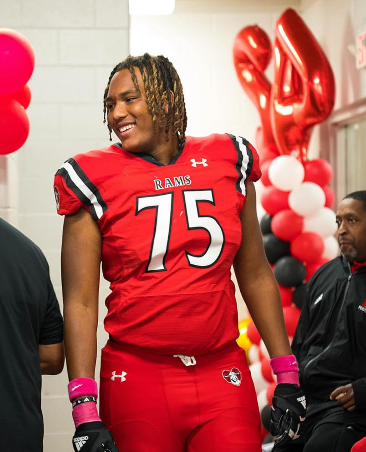 Three-star 2025 Offensive Tackle Jermiel Atkins from Dayton, OH (Trotwood-Madison)