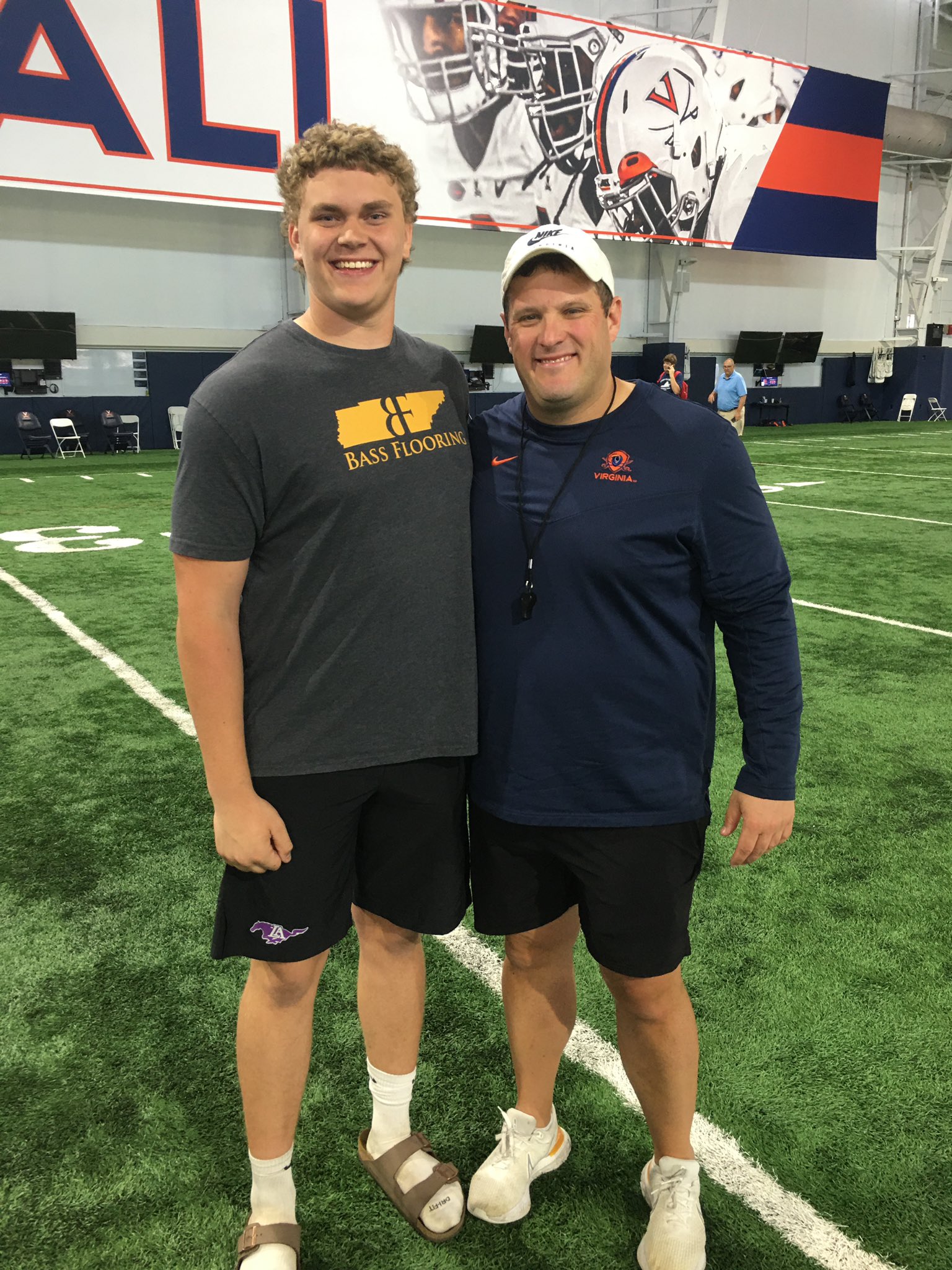 Three-star 2025 Offensive Tackle Jon Adair from Nashville, TN (Lipscomb Academy) - Committed to Virginia
