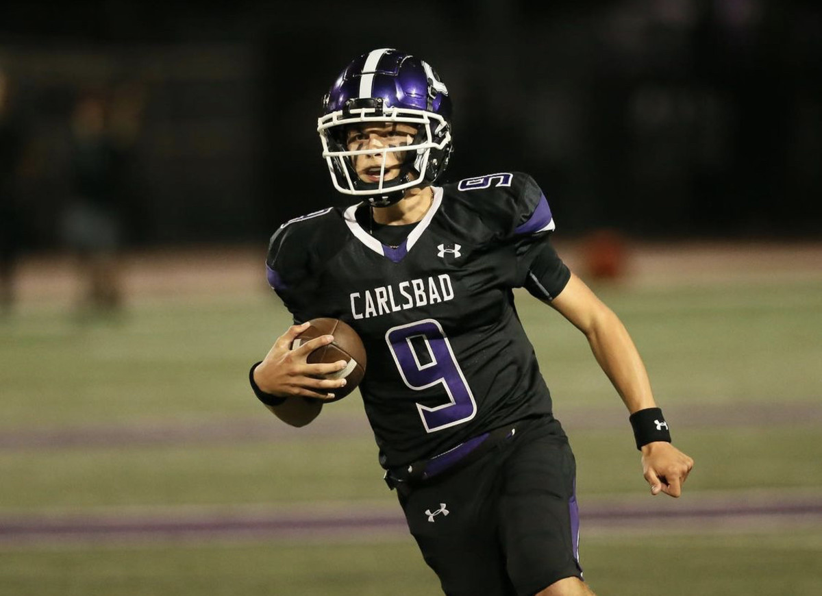 2024 five-star quarterback Julian Sayin from Carlsbad, CA (Carlsbad)