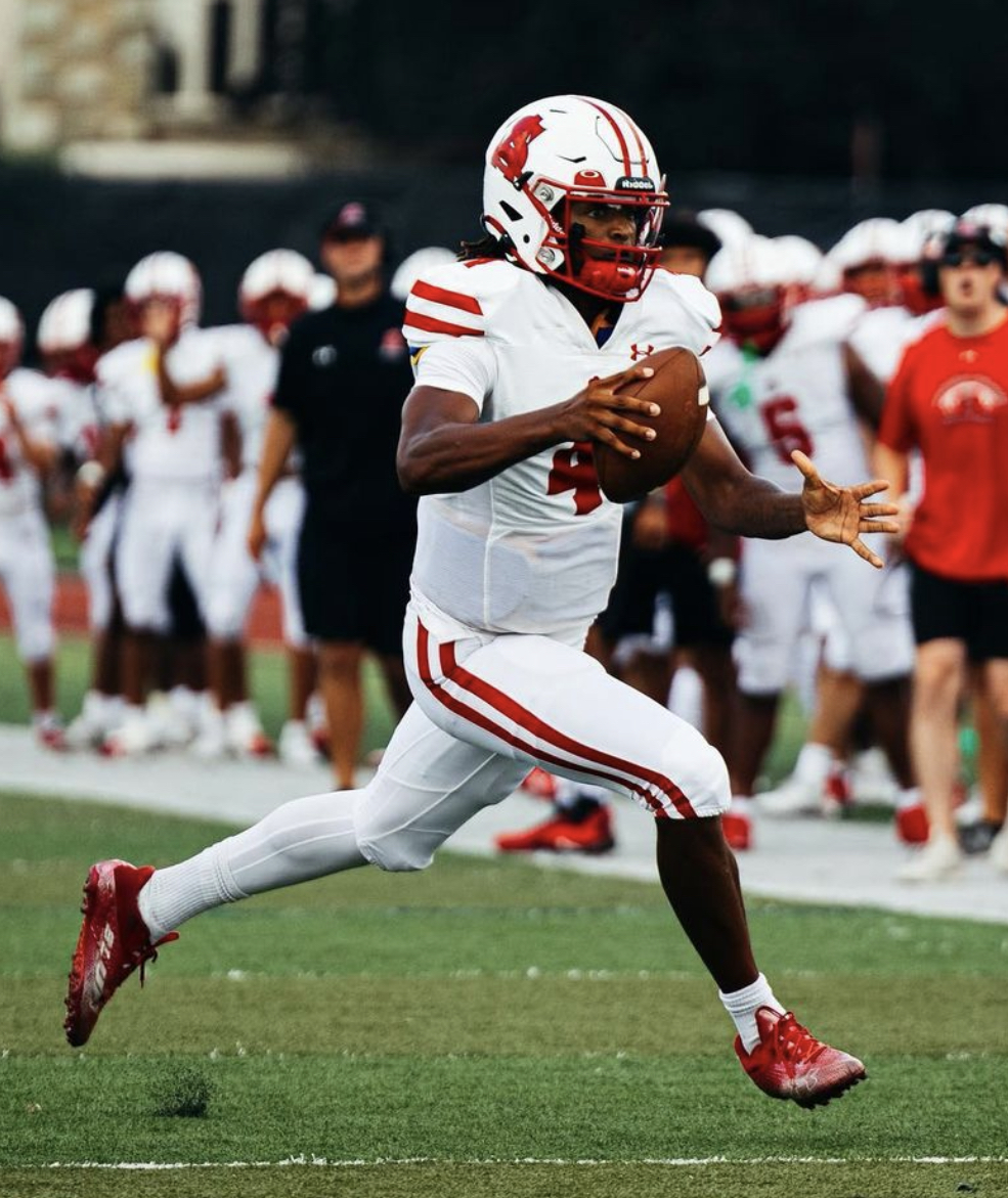2025 4-Star QB Malik Washington from Severn, MD, (Archbishop Spalding)