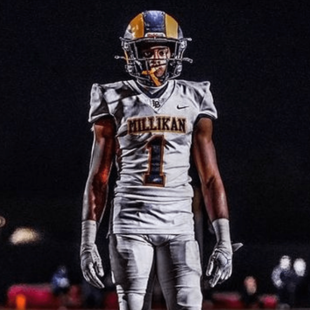 2024 four-star wide receiver Ryan Pellum from Long Beach, CA (Millikan)