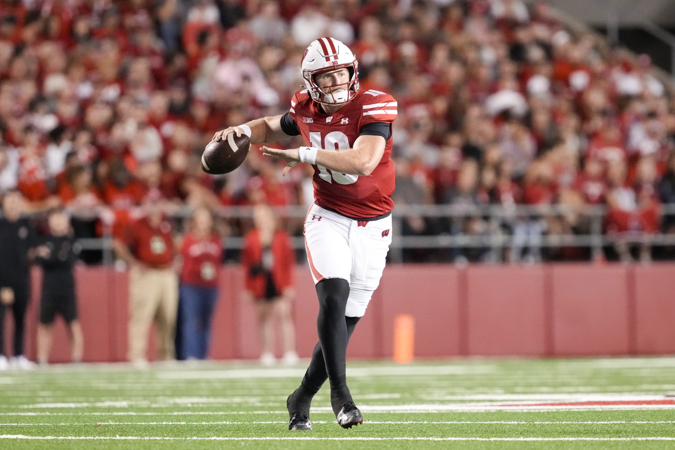 Oct 30, 2021; Pittsburgh, Pennsylvania, USA; Miami Hurricanes quarterback Tyler Van Dyke (9) passes against the Pittsburgh Panthers during the third quarter at Heinz Field. Miami won 38-34.