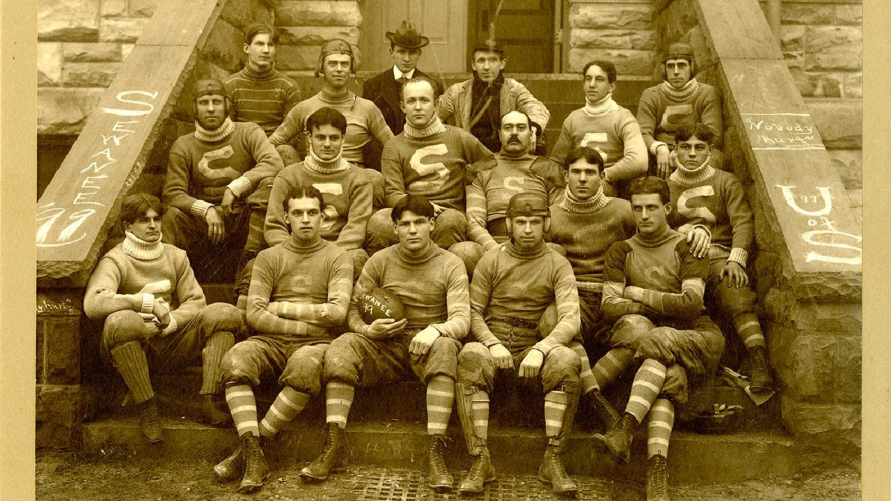 Members of the 1899 Sewanee Football team