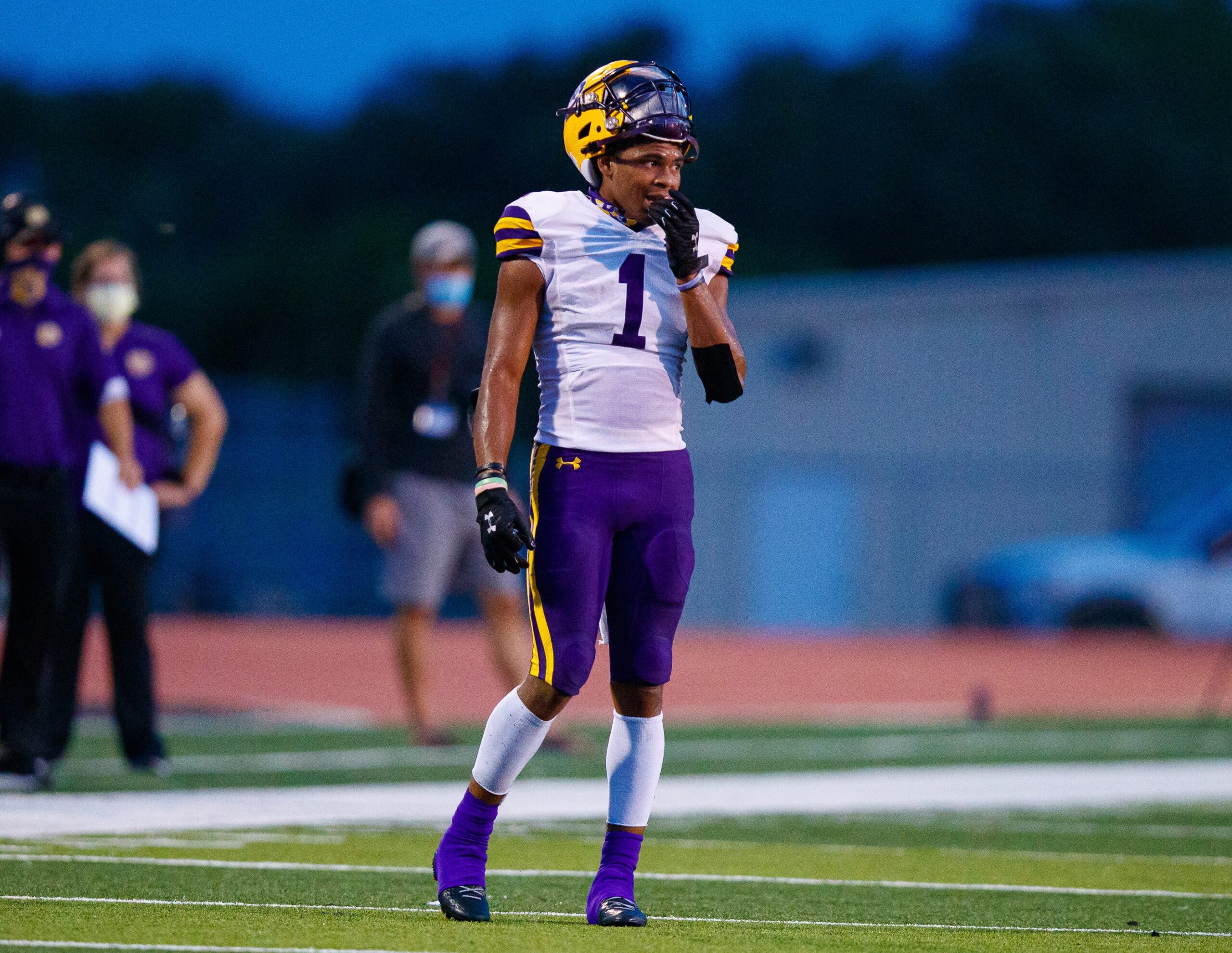La Grange's Bravion Rogers, a blue-chip prospect as a defensive back with offers from collegiate powerhouses across the country, also excels on offense and special teams for the Leopards.