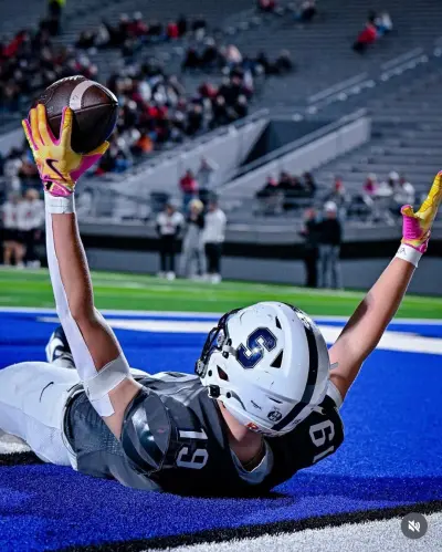 2026 WR-TE Hudson Reasor catch
