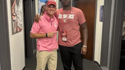Four-star 2025 Offensive Tackle Andrew Babalola from Overland Park